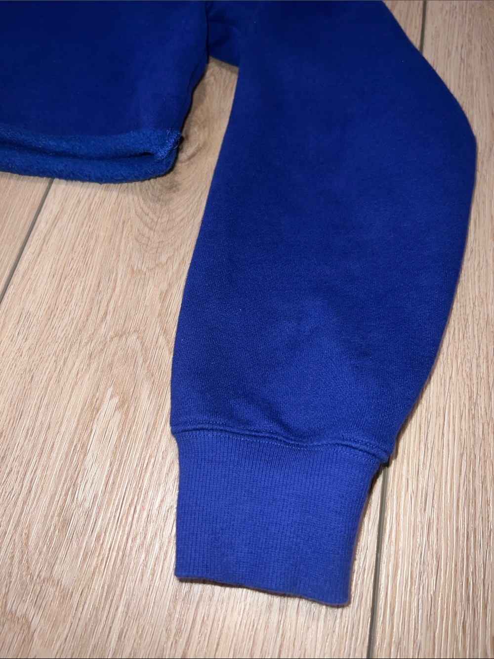 Vintage TNA Royal Blue Cropped Hoodie - Picture 7 of 15
